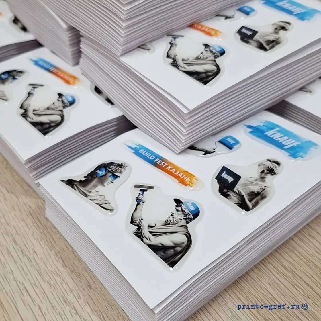 Стикерпаки с эпоксидной смолой