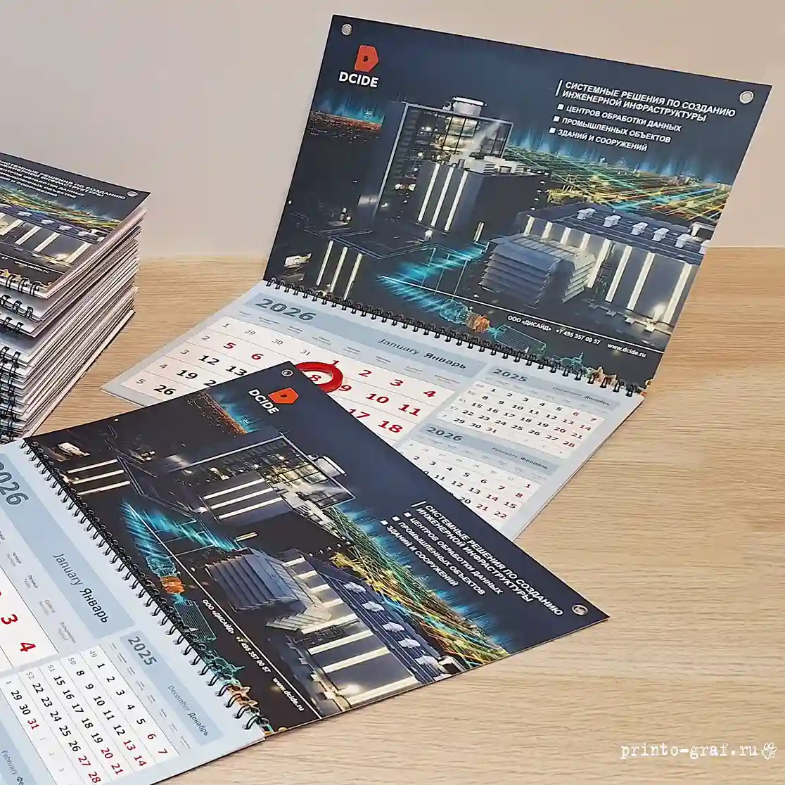 печать календарей корпоративных печать календарей корпоративных с логотипом
