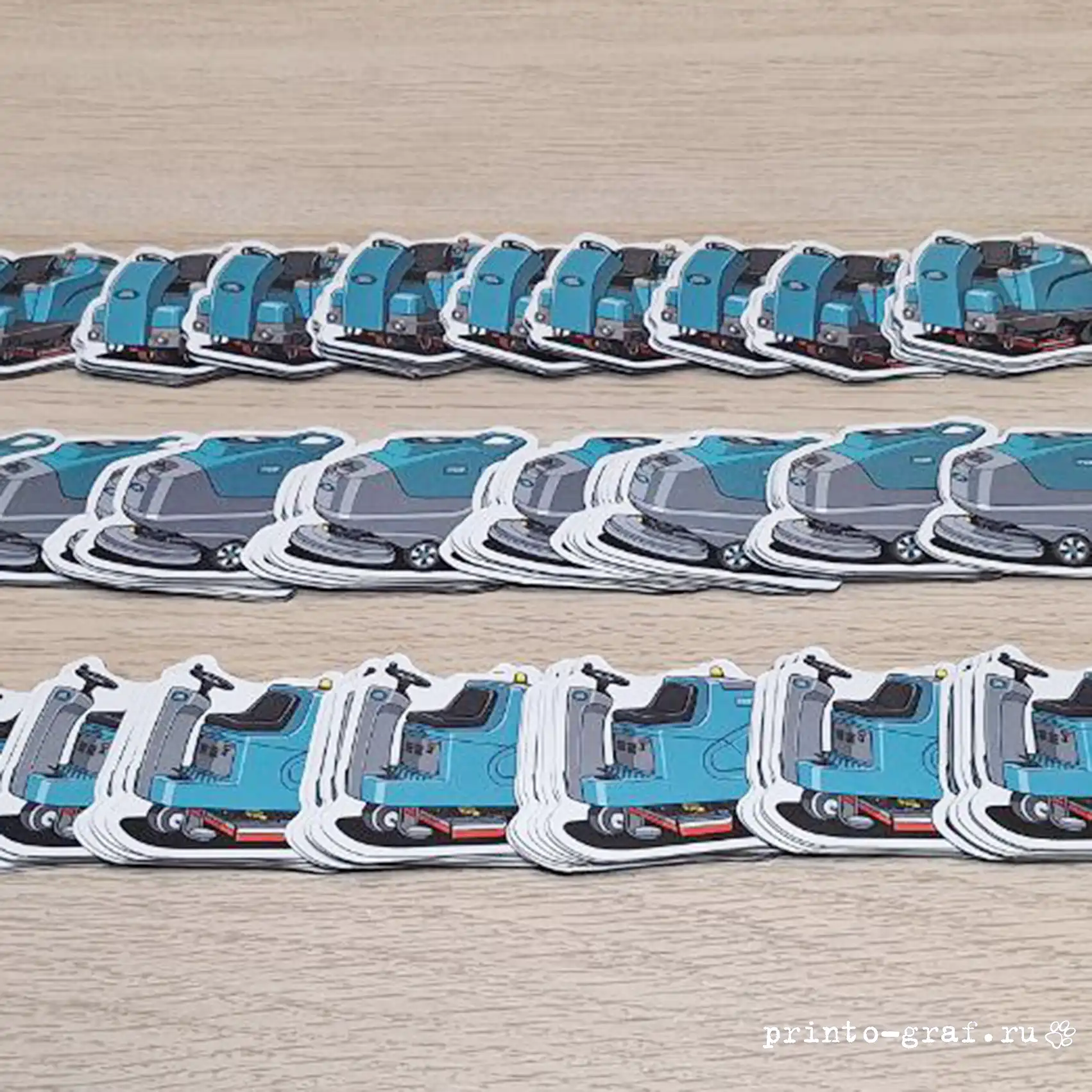 магниты фигурные вырубные салатовый цвет