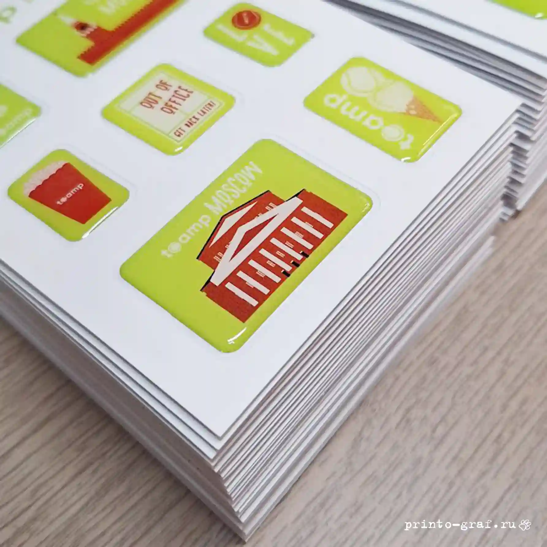 3д стикер паки желтые большой театр