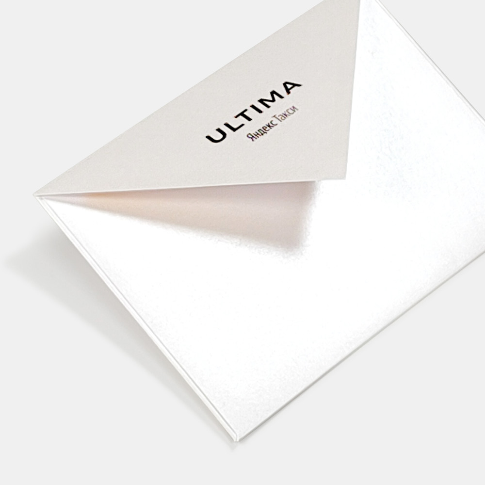 Горизонтальные конверты с логотипом
