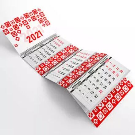 Квартальные календари Классик (ширина блока 340 мм)