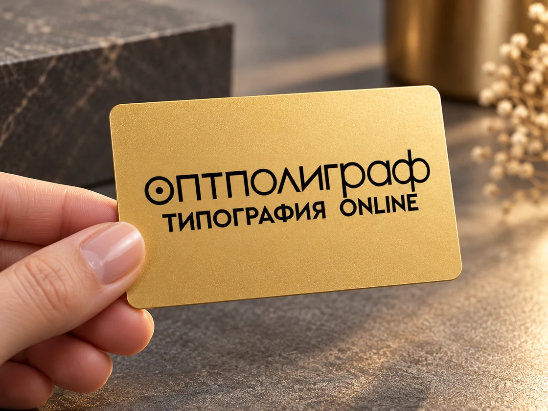 Пластиковые карты с цветной основой — размер в руке