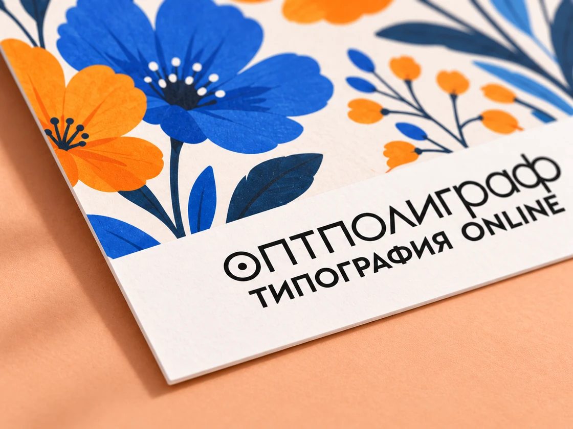 Открытки А6 — бумага крупно