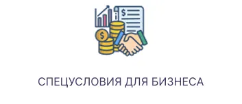 Спецусловия для бизнеса