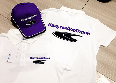 Печать промо одежды