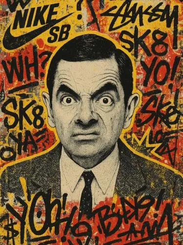 Неоновая  картина с темой Фильмы и сериалы