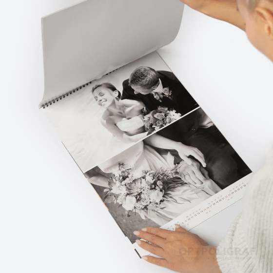 Настенный фотокалендарь, А3, вертикальный