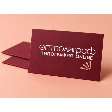 Визитки с УФ-печатью