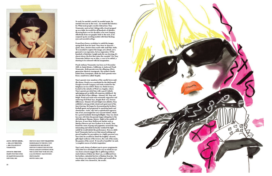 Bold, Beautiful and Damned: The World of 1980s Fashion Illustrator Tony Viramontes