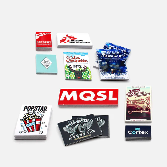 Форматные наклейки