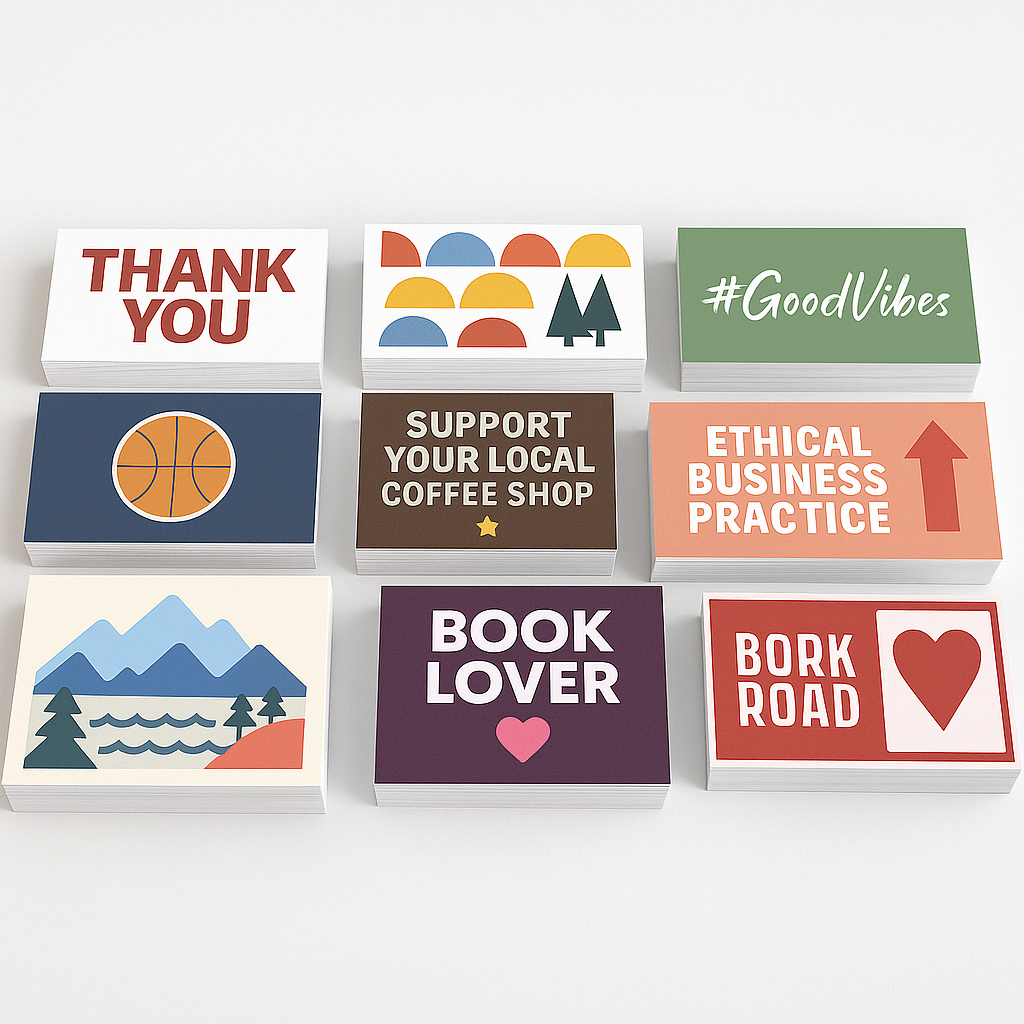 Прямоугольные наклейки