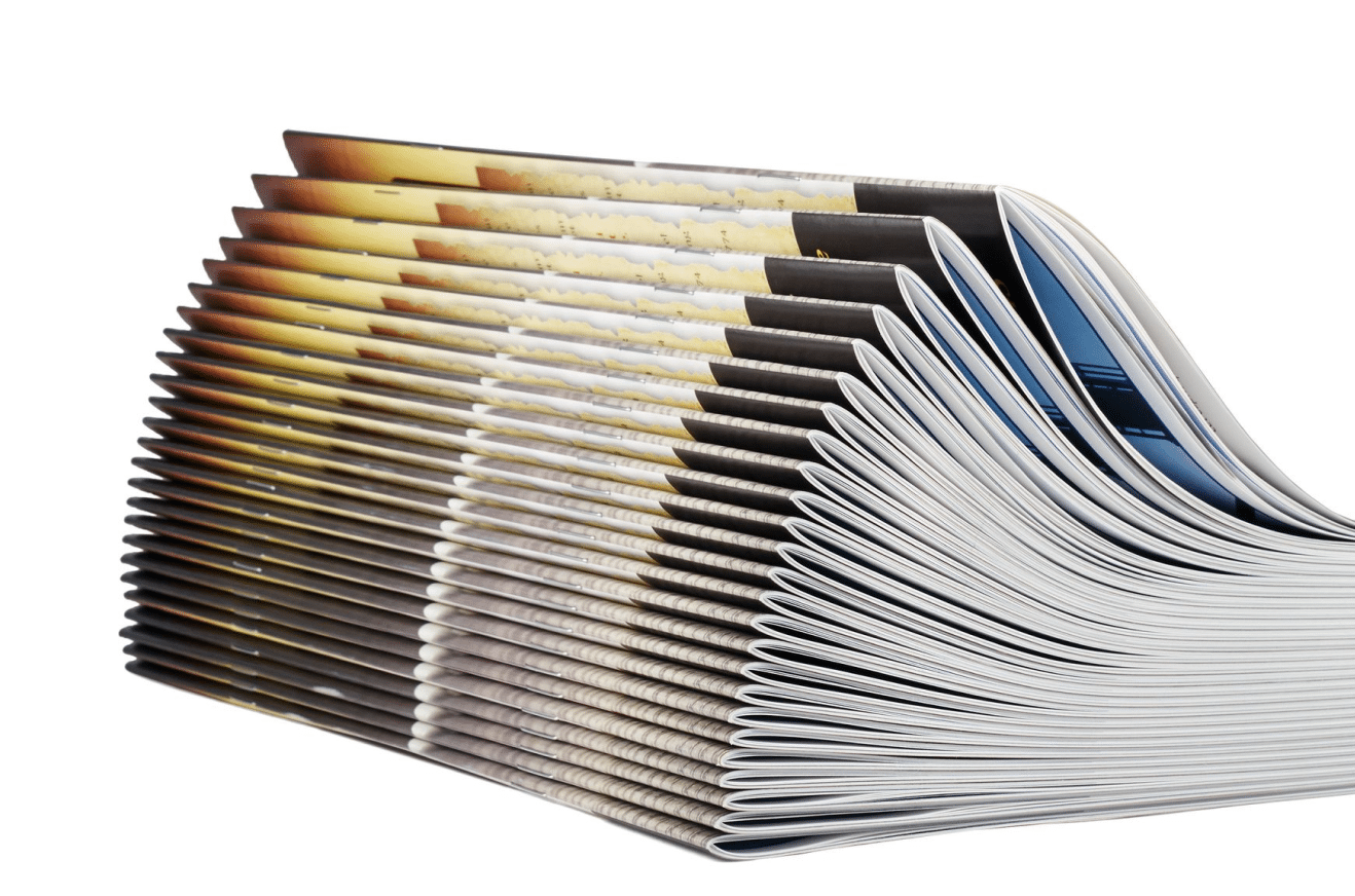 Брошюра на скобе