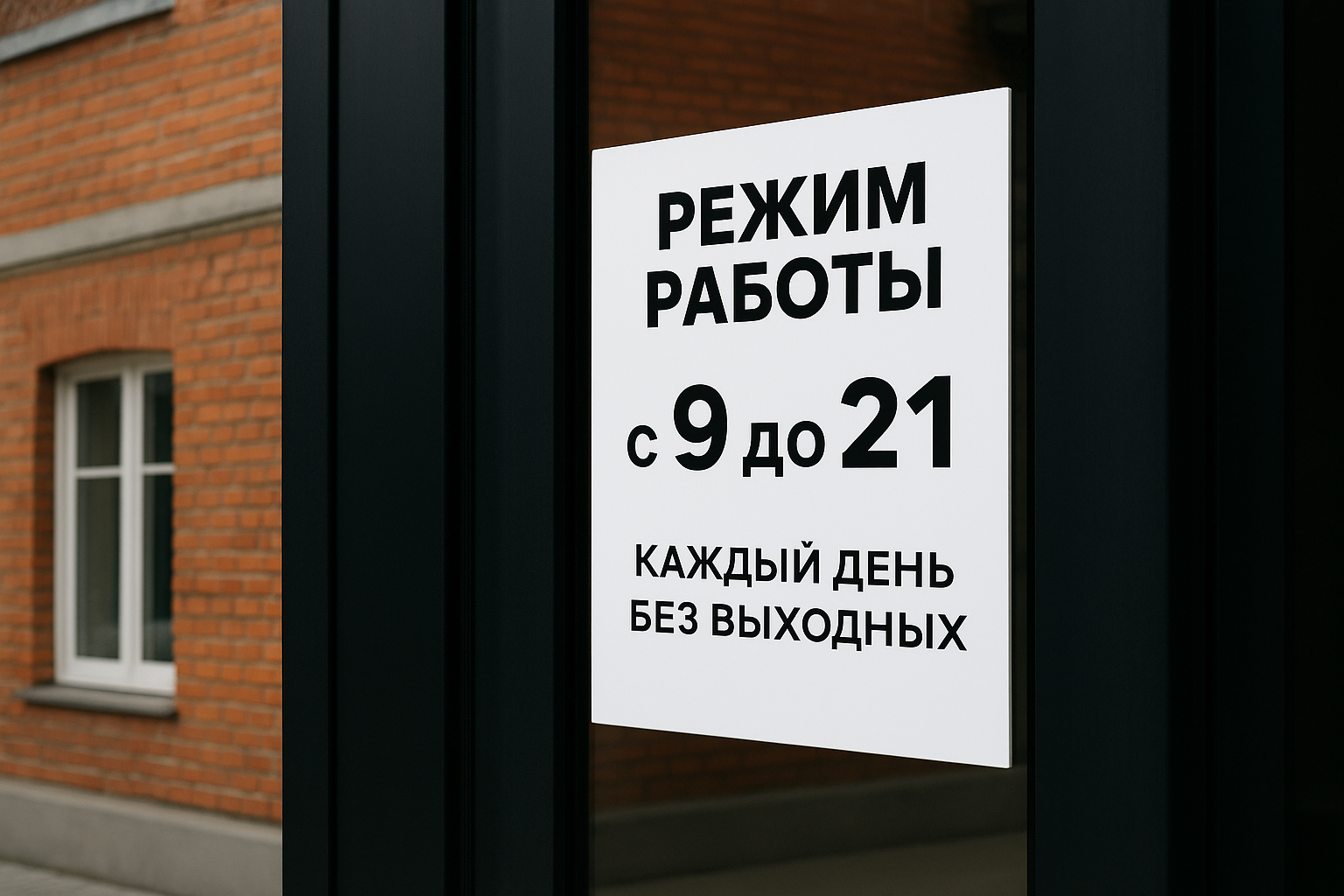Режимы работы