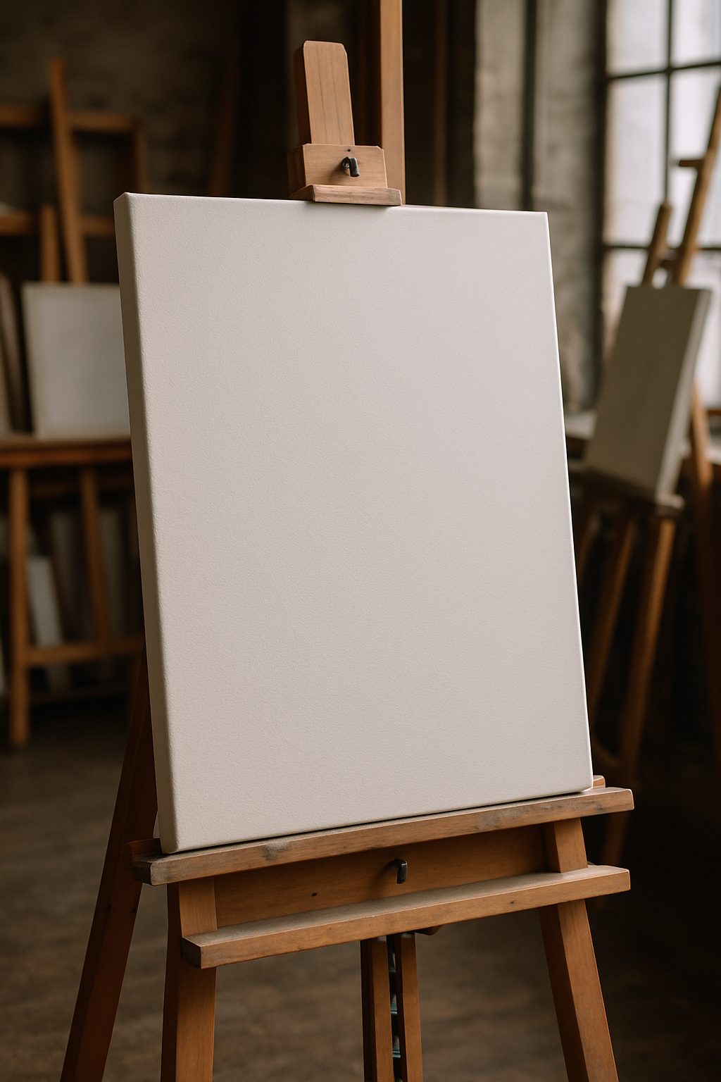 White canvas