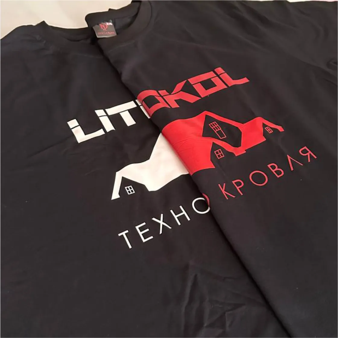 Заказать хлопковую футболку с нанесением