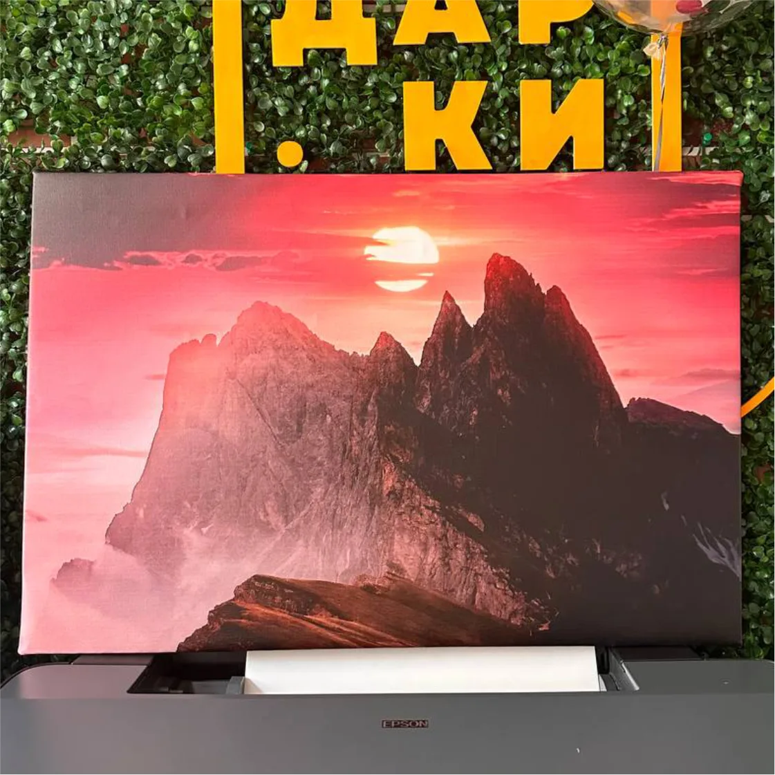 Заказать печать фотокартин на холсте