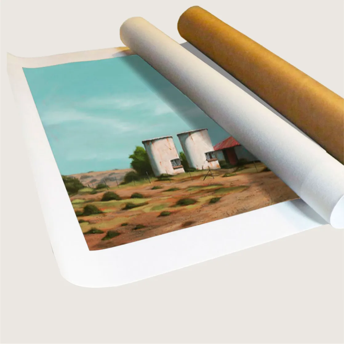 Печать на холсте