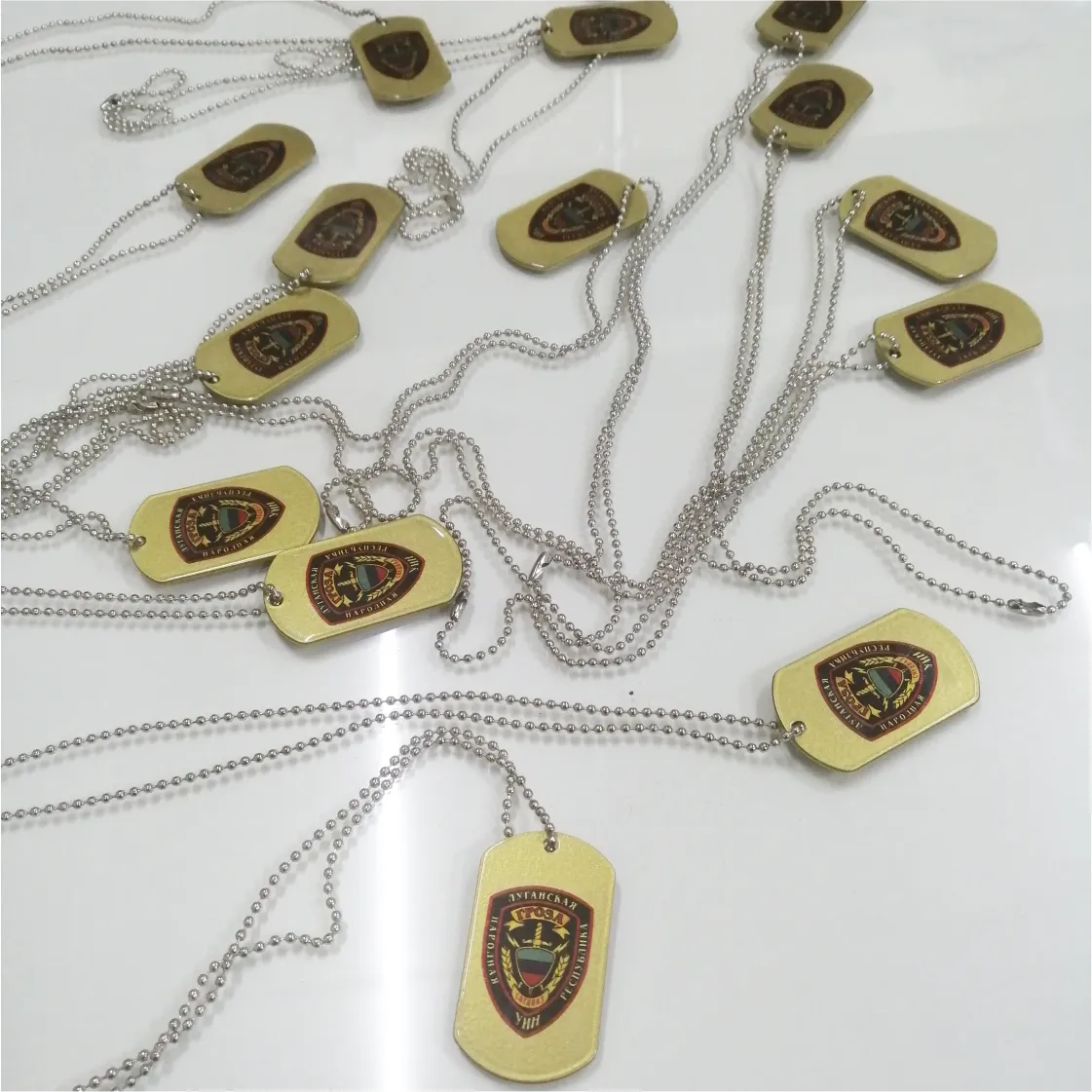 Заказать металлический жетон с нанесением