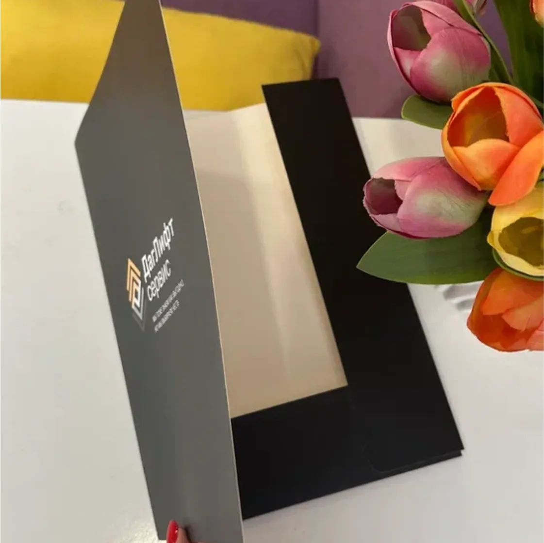 Печать папок онлайн от 100 шт