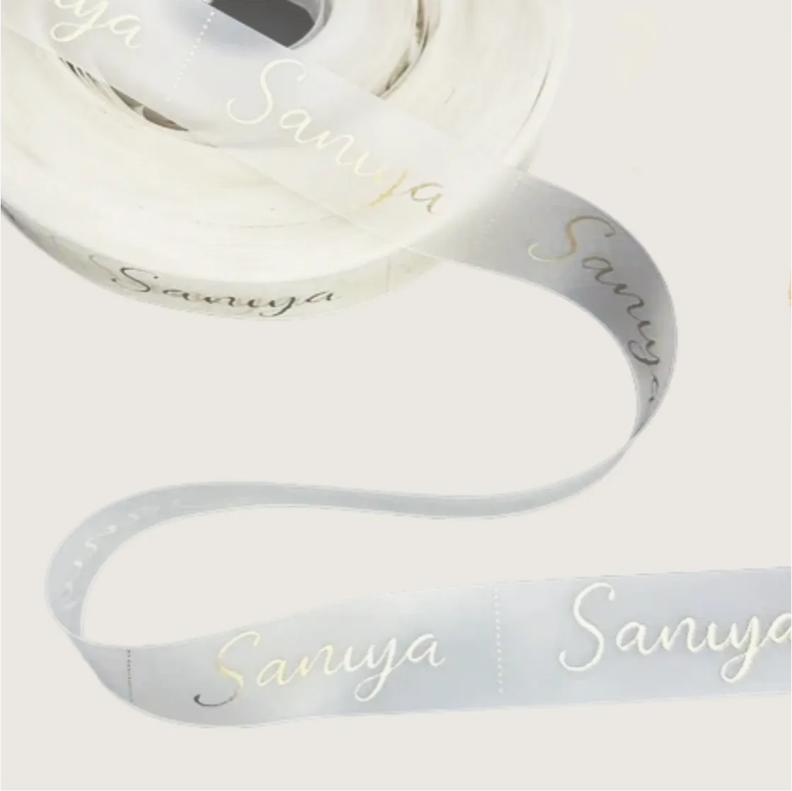 Силиконовая лента с печатью