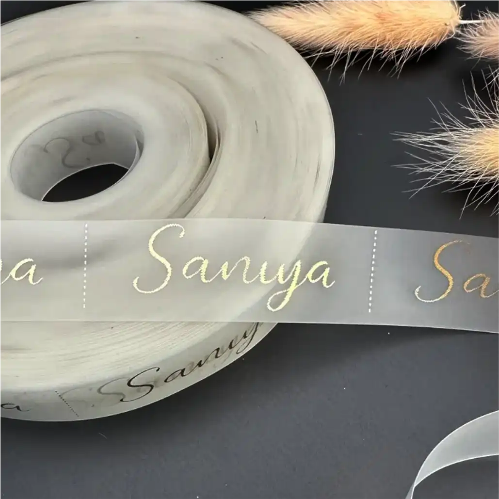 Силиконовая лента с печатью