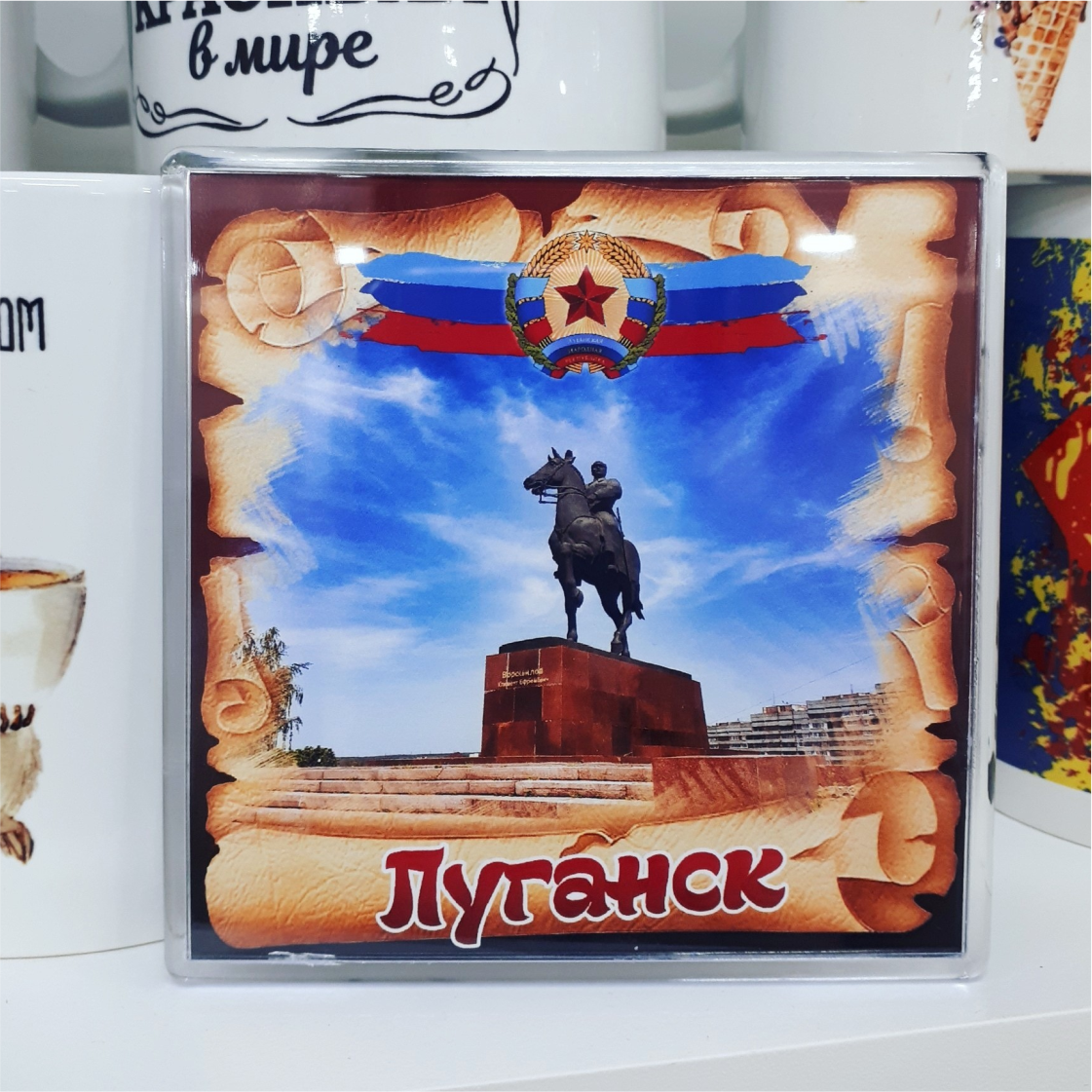 Заказать печать на акриловом магните