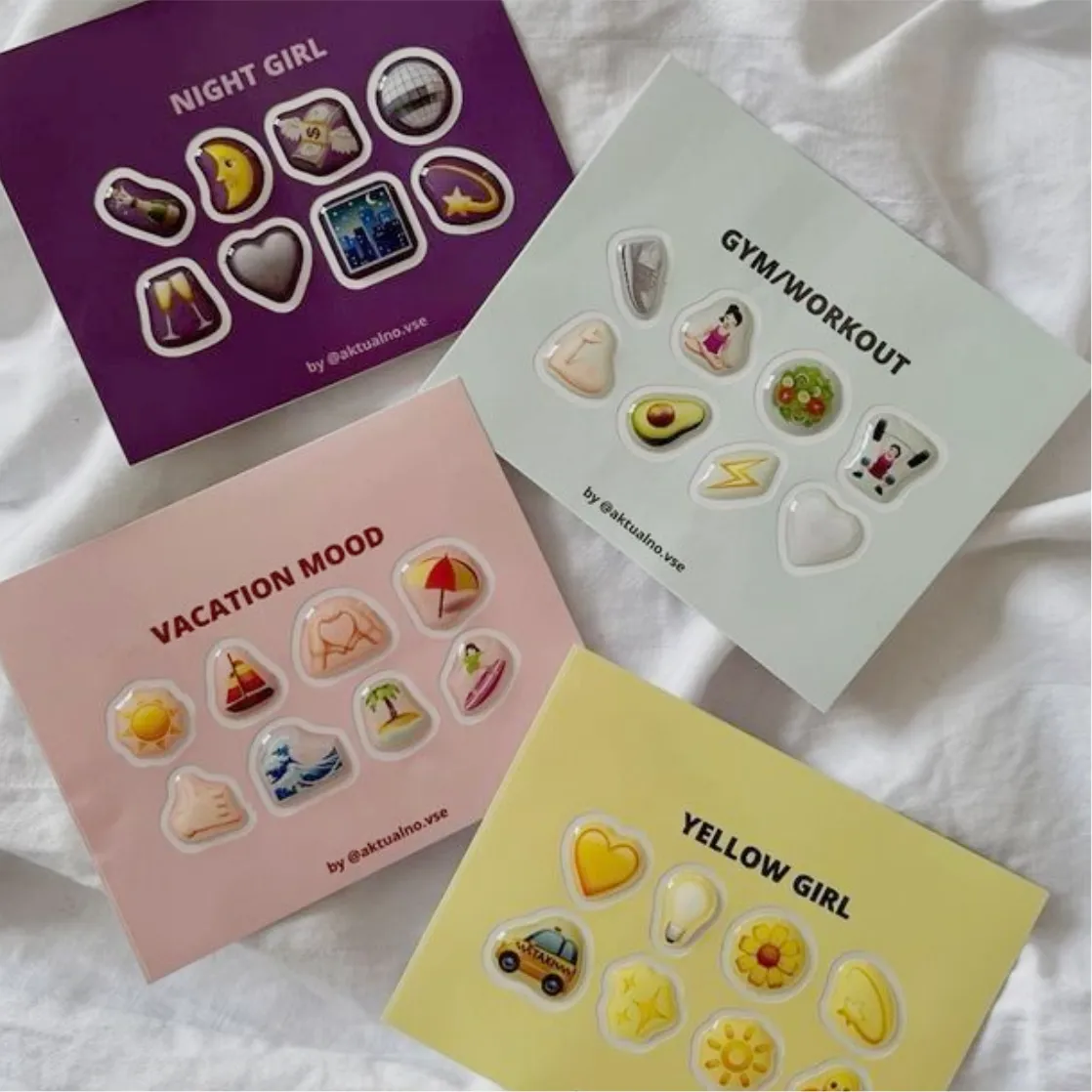 3d стикерпак 100х150 мм