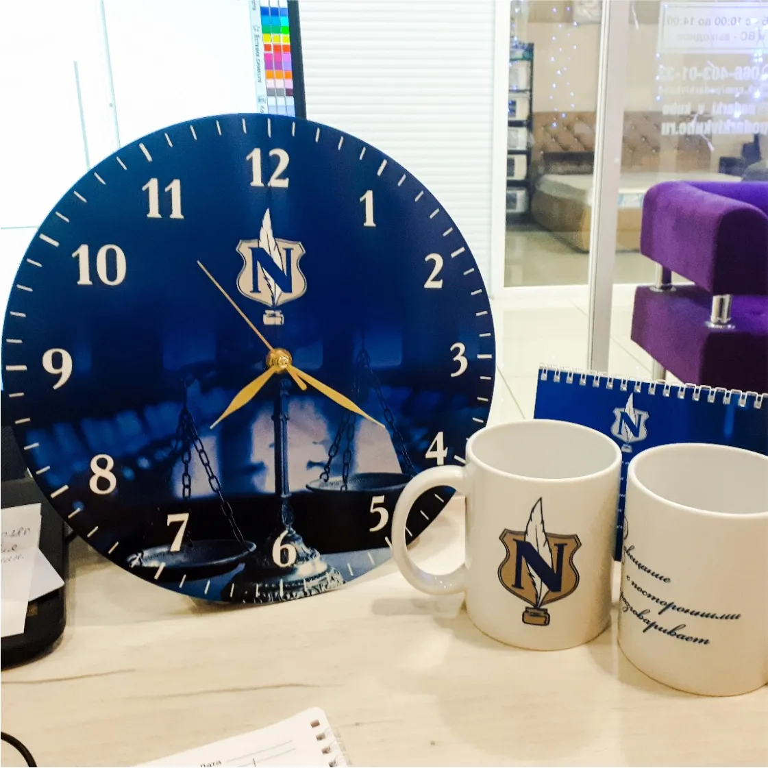 Заказать часы из МДФ