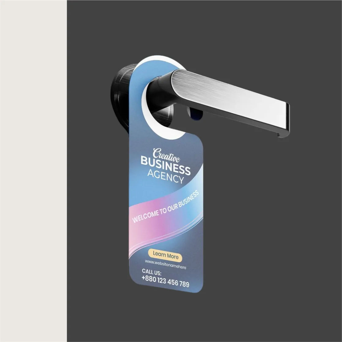 Печать хенгеров онлайн от 1000 штук Печать хенгеров онлайн от 1000 штук