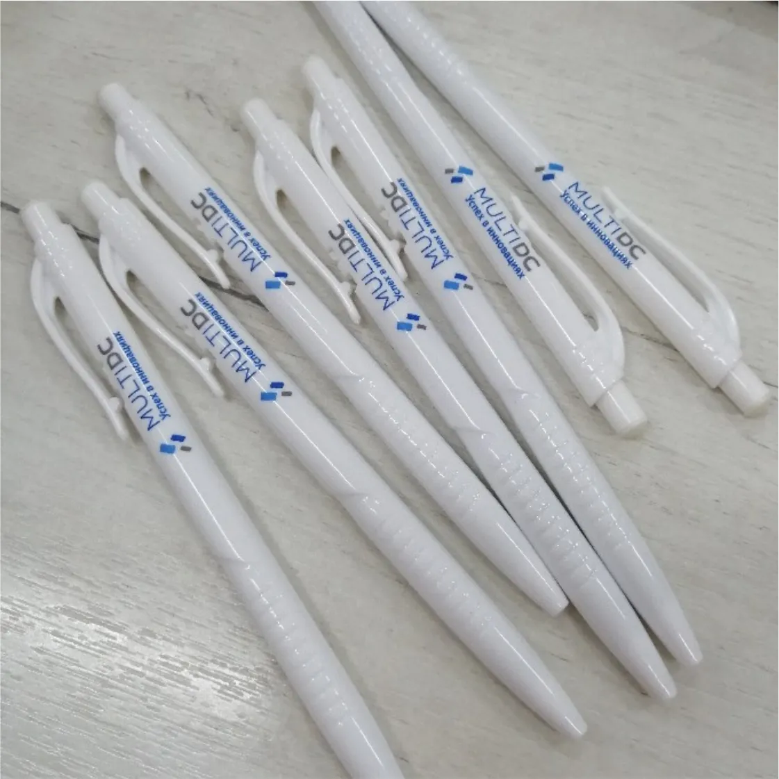 Заказать печать на пластиковых ручках