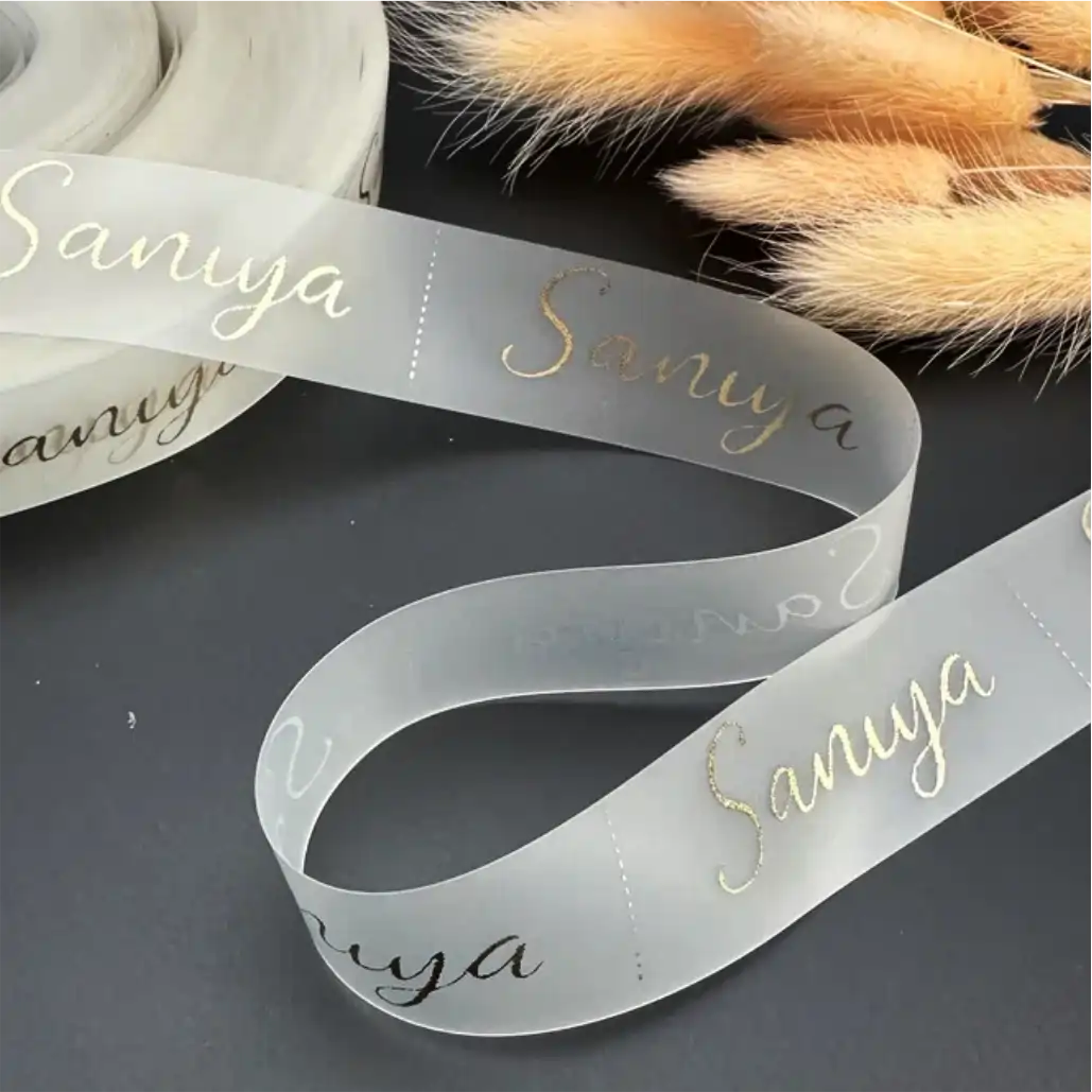 Силиконовая лента с печатью