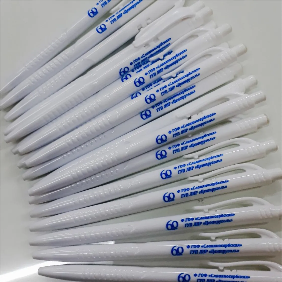 Заказать печать на пластиковых ручках