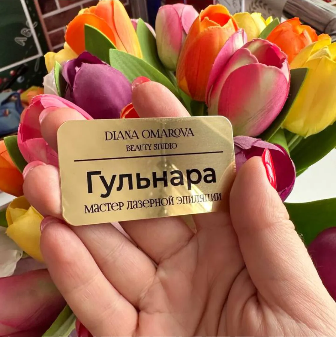 Заказать металлический бейдж малый