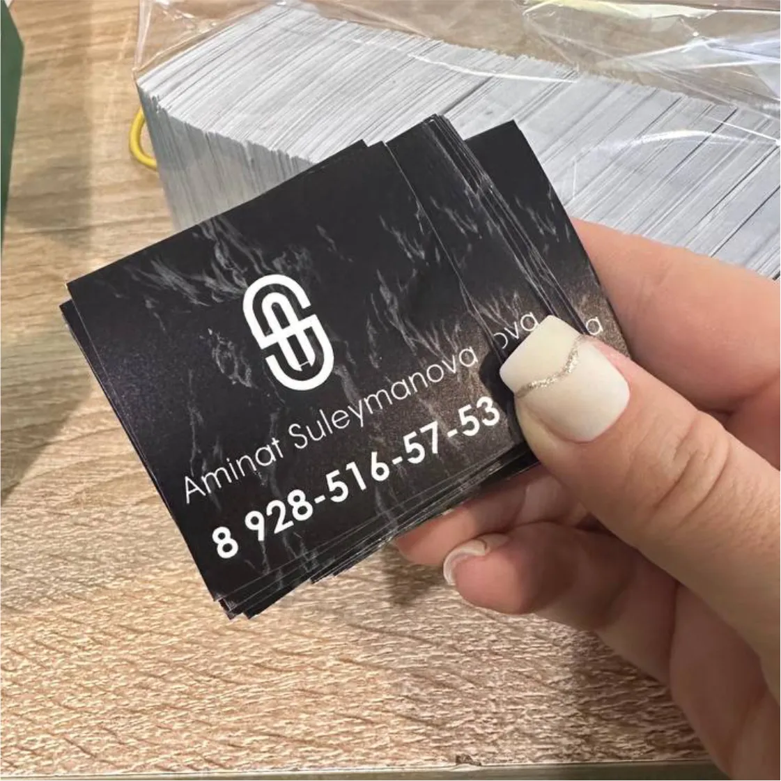 Печать визиток - наклеек Печать визиток - наклеек