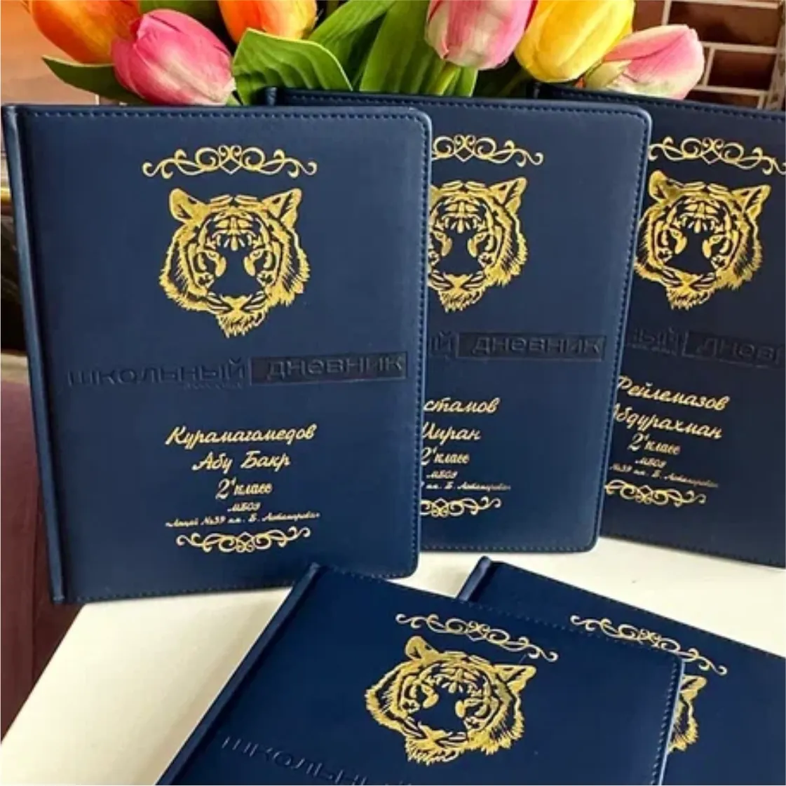 Заказать печать именных дневниках