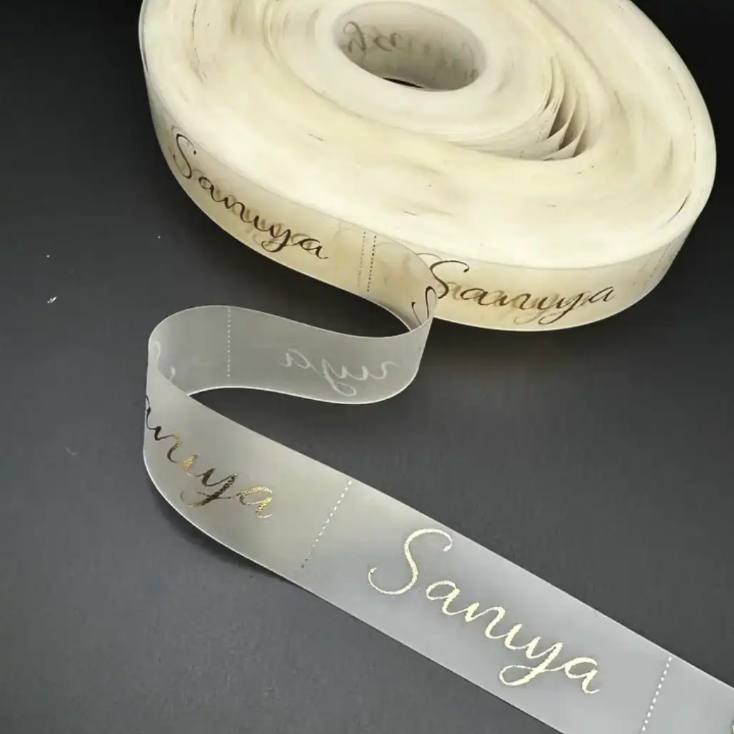 Силиконовая лента с печатью