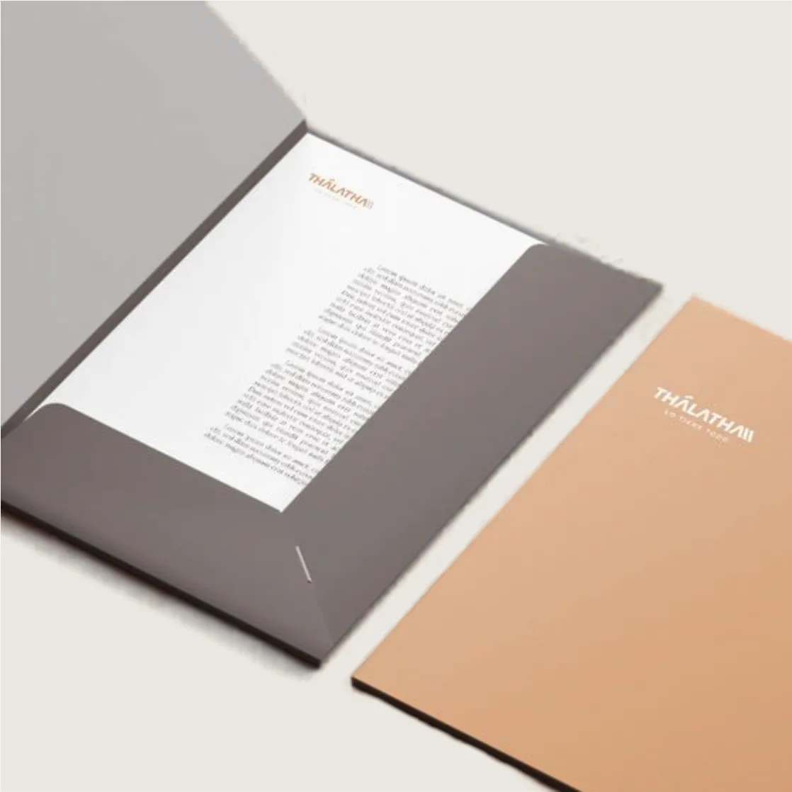 Печать папок онлайн от 100 шт