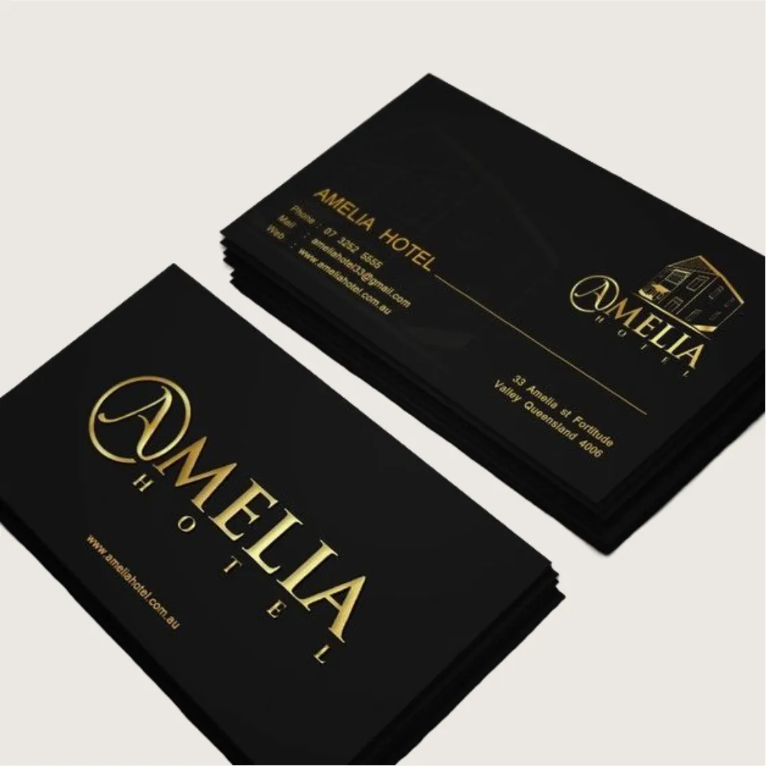 Визитки Touch Effect