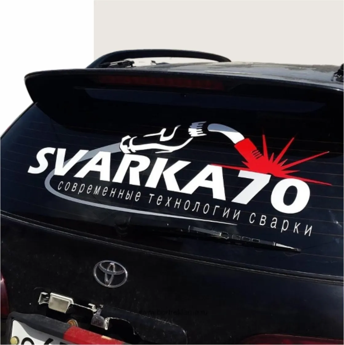 Наклейка шириной до 120 см