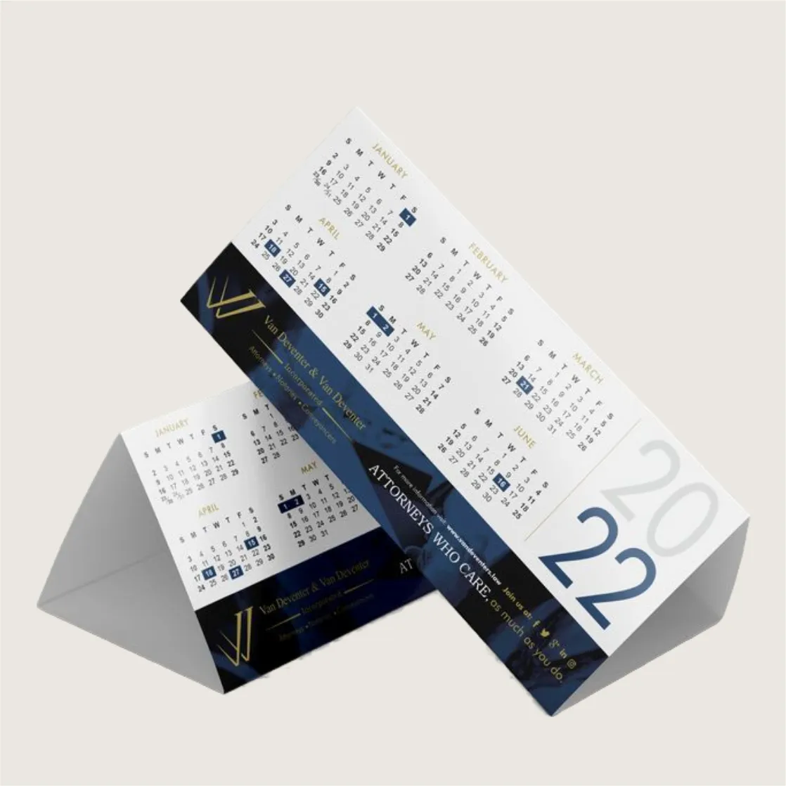 Календарь-домик одинарный