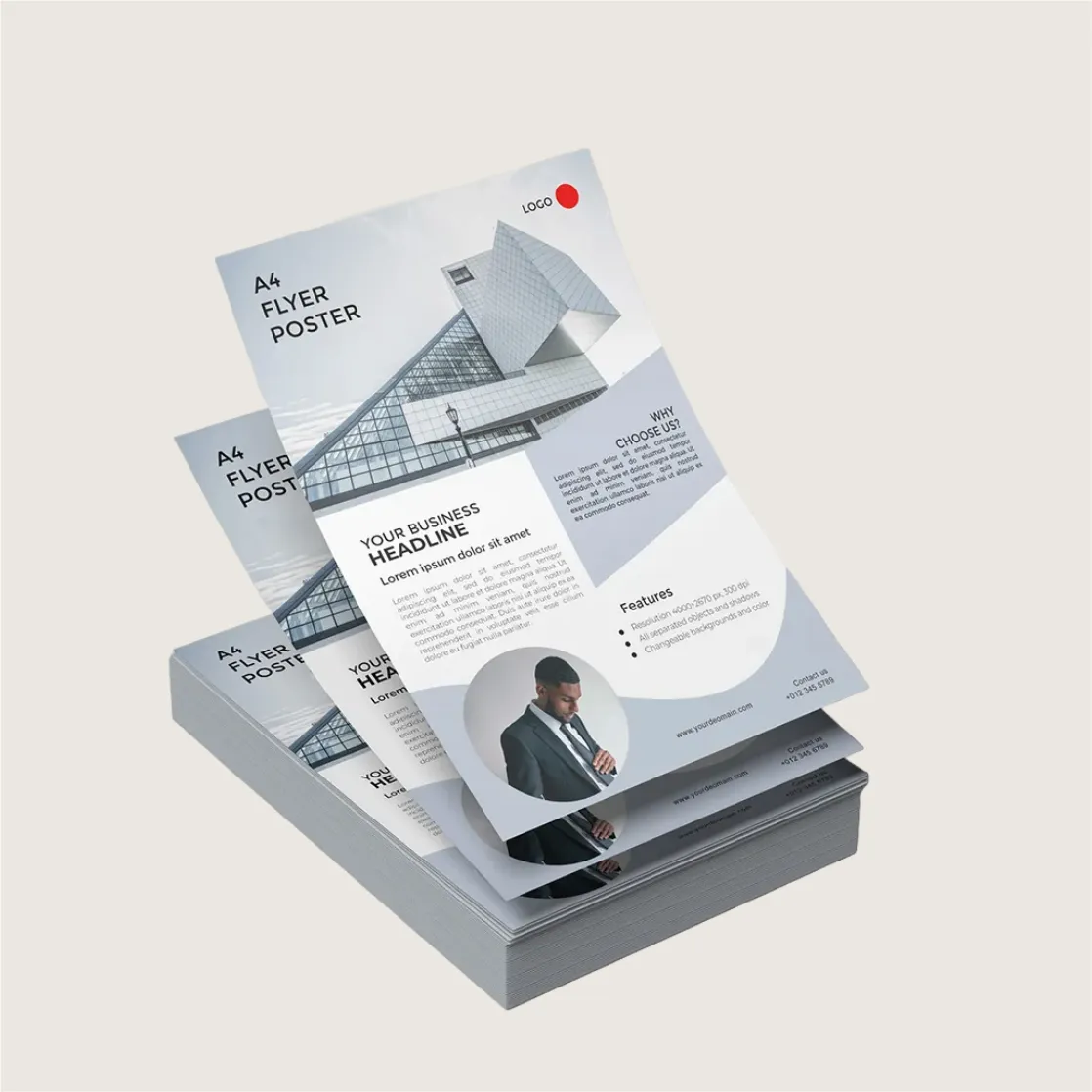 Разработка дизайна листовок