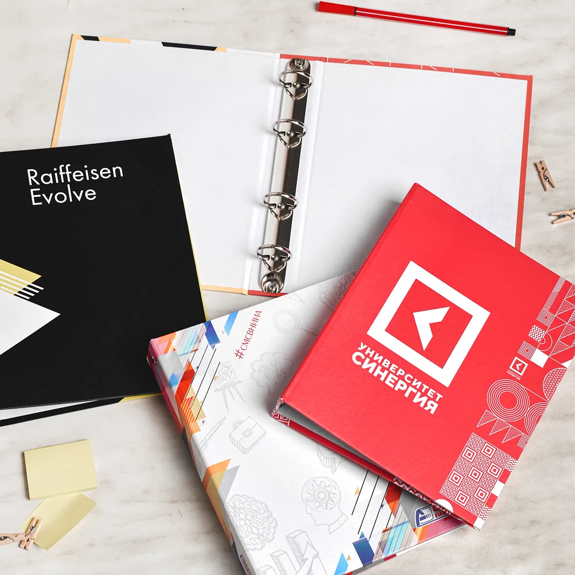 Блочная тетрадь на кольцах Блочная тетрадь на кольцах