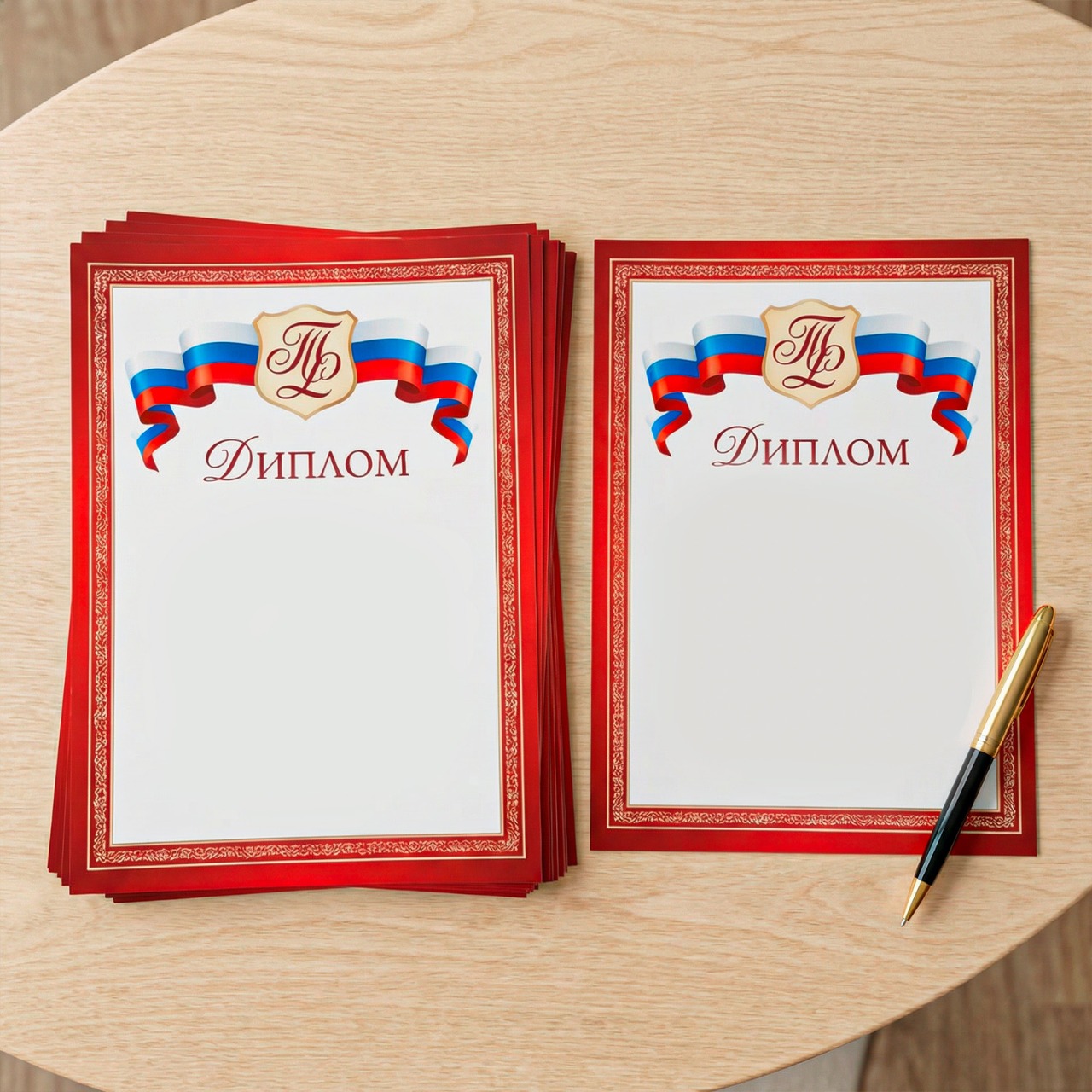 Дипломы A4