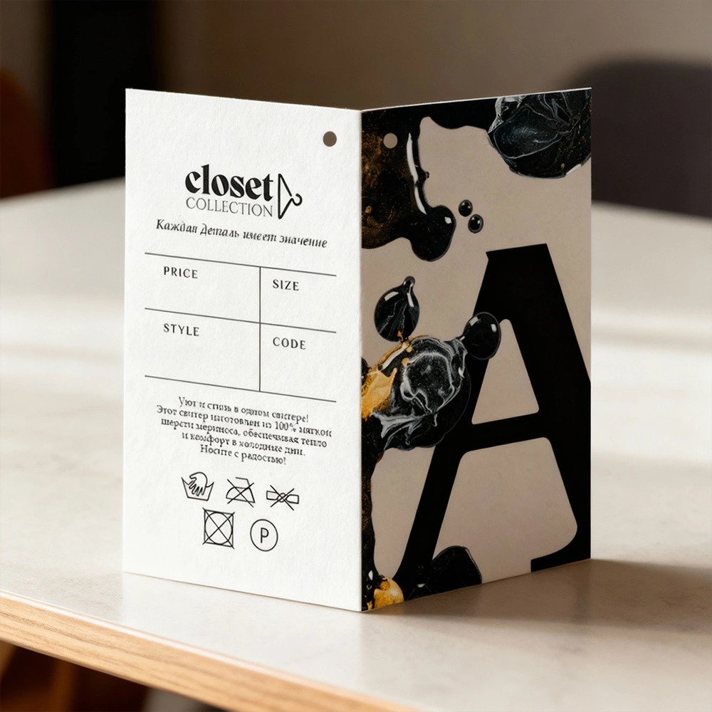 Бирки складные