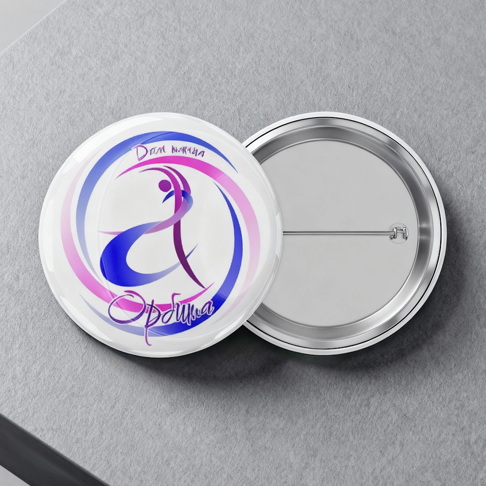 Значки закатные, диаметр 37 мм