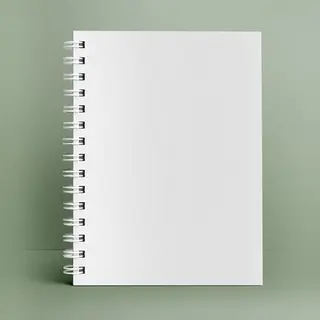 Блокноты с пустыми листами