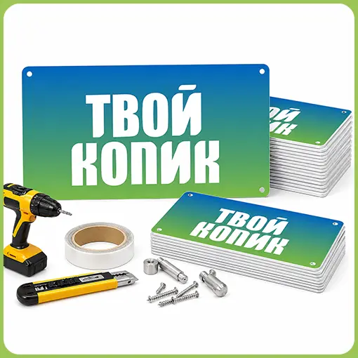 Таблички ПВХ