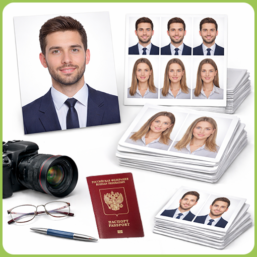 Фото на загранпаспорт