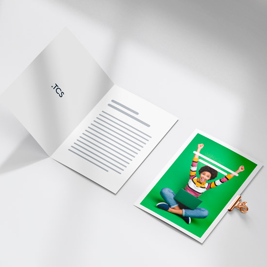 Поздравительная открытка А6 Поздравительная открытка А6